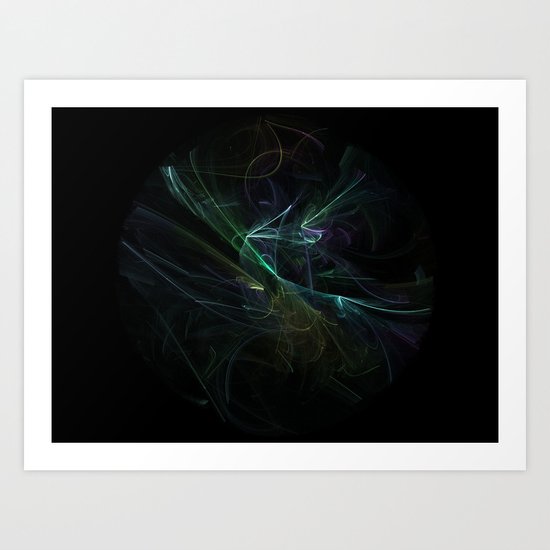 Math As Art - Lite Sphere Art Print