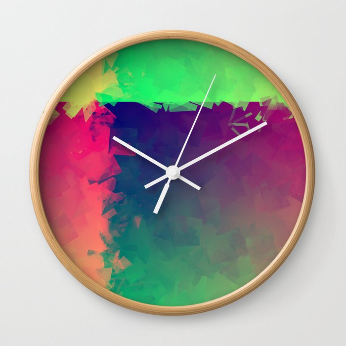 Abstract Number-8 Wall Clock