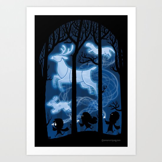 Race of the Patronuses Art Print