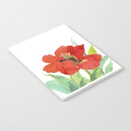 Flower. Poppy Notebook