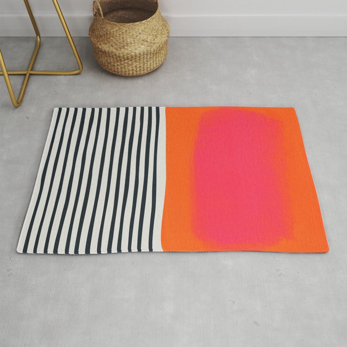 Sunset Ripples Rug by Fox And Velvet Society6