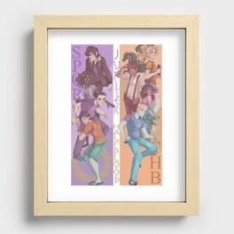 The Seven Recessed Framed Print