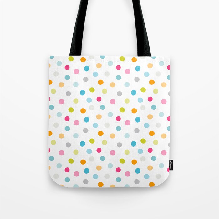 Chickweed Mid Dots Tote Bag