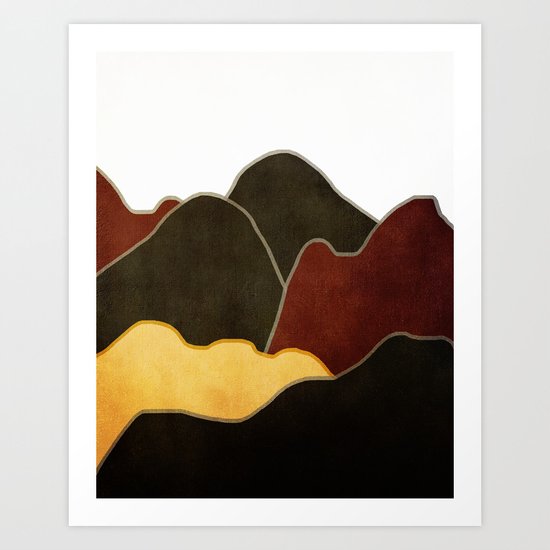 Landscape NC 10 Art Print