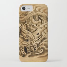 Hannya Dragon iPhone Case