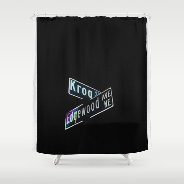 Krog Street and Edgewood Shower Curtain