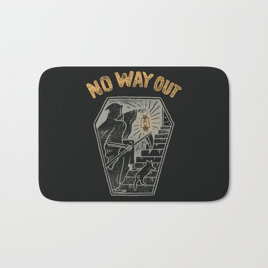 No Way Out Bath Mat