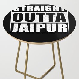 Straight Outta Jaipur Side Table
