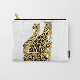 Gold Cheetahs Carry-All Pouch