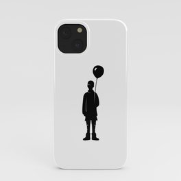 Boy and his balloon iPhone Case