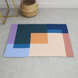 Gelato - Colorful Geometric Abstract Design Rug