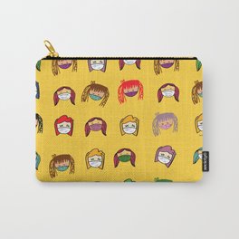 Face mask girls Carry-All Pouch