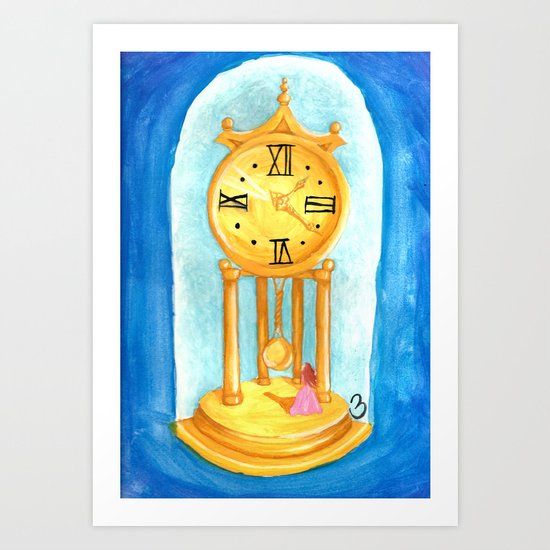 Trapped in Time Art Print