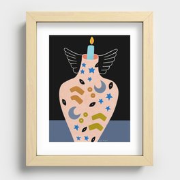 Make a wish Recessed Framed Print