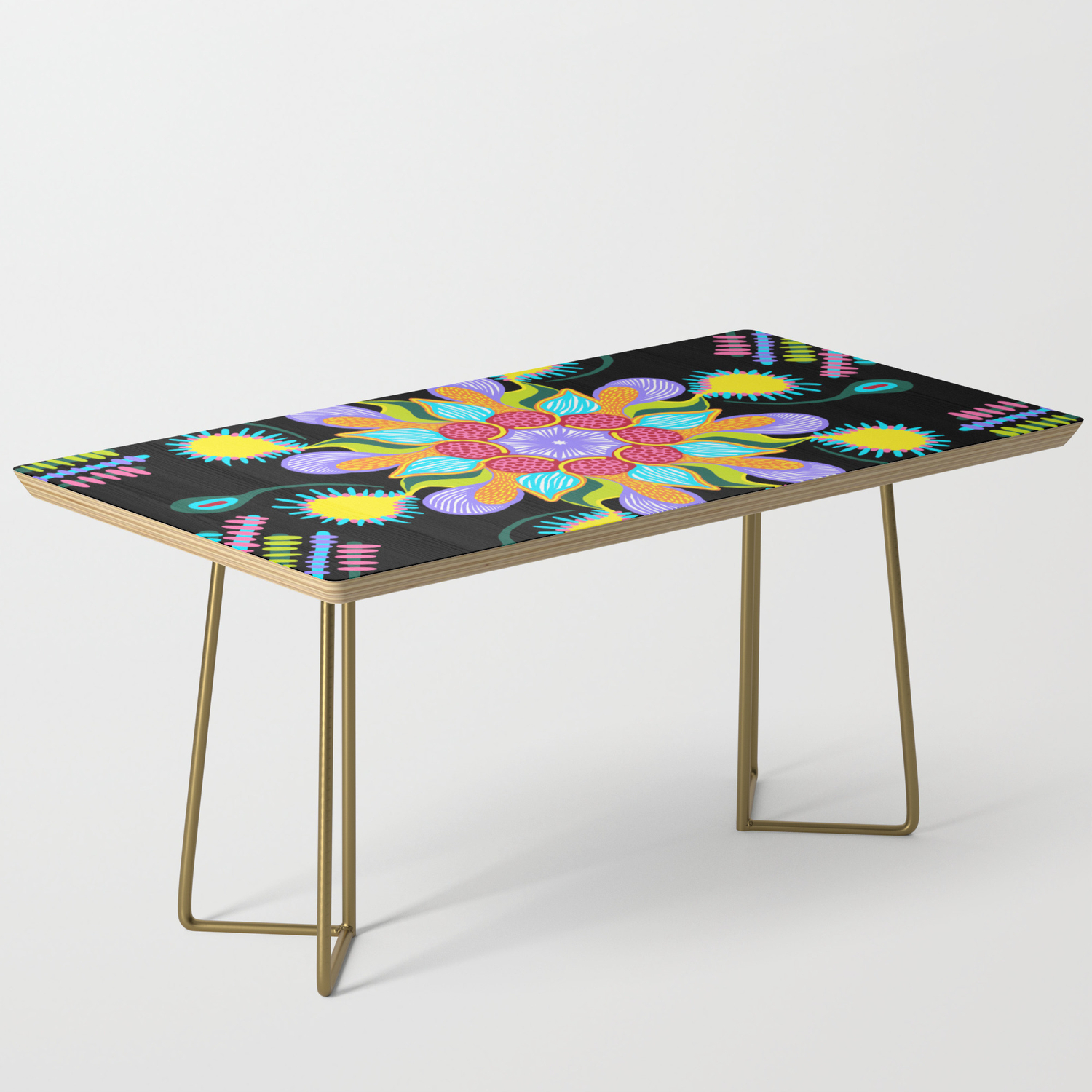 Night Garden Coffee Table by kashabu Night Garden Coffee Table by kashabu