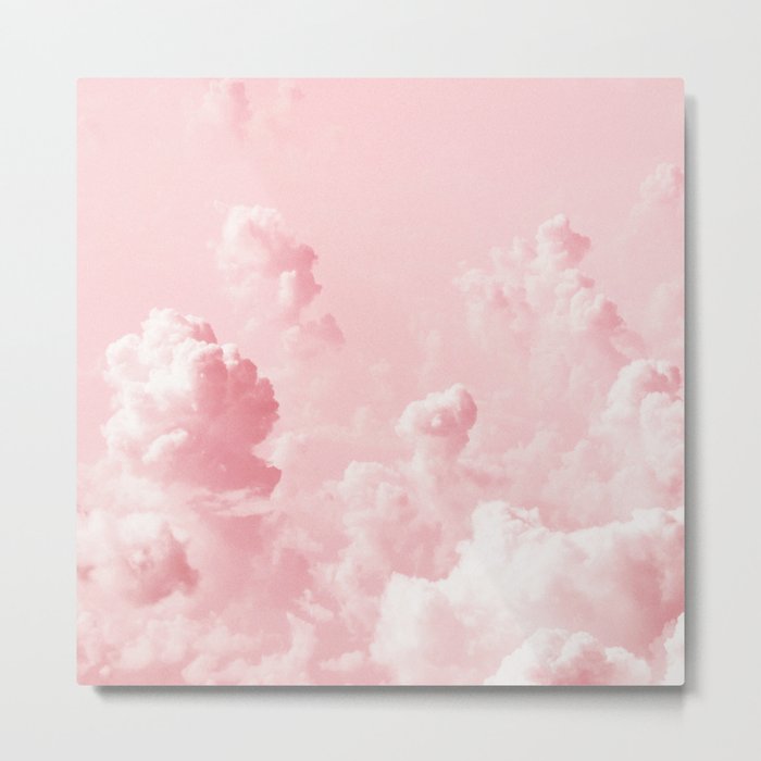 Light pink clouds aesthetic Poster by Pictandra | Society6