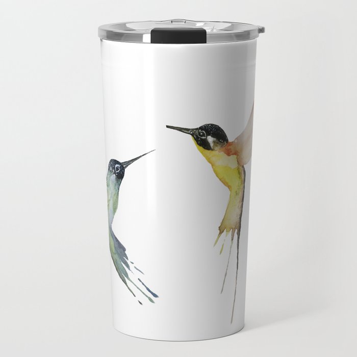 Hummingbird Dance Travel Mug
