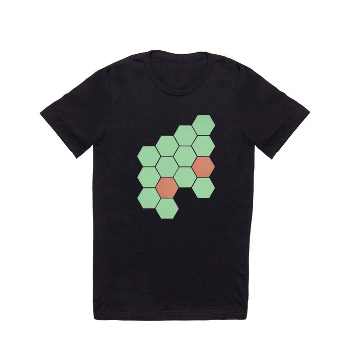 Mint Honeycomb T Shirt