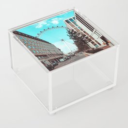 Great Britain Photography - The London Eye In Down Town London Acrylic Box