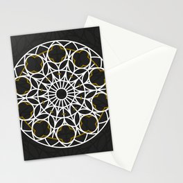 Medieval Geometry Stationery Cards