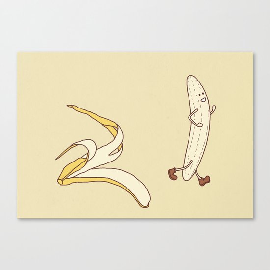 Streaker Canvas Print