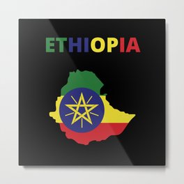 ETHIOPIA Metal Print