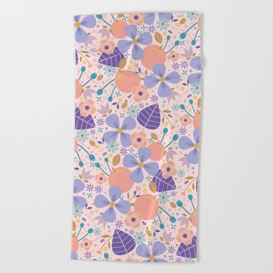 Just Peachy Beach Towel