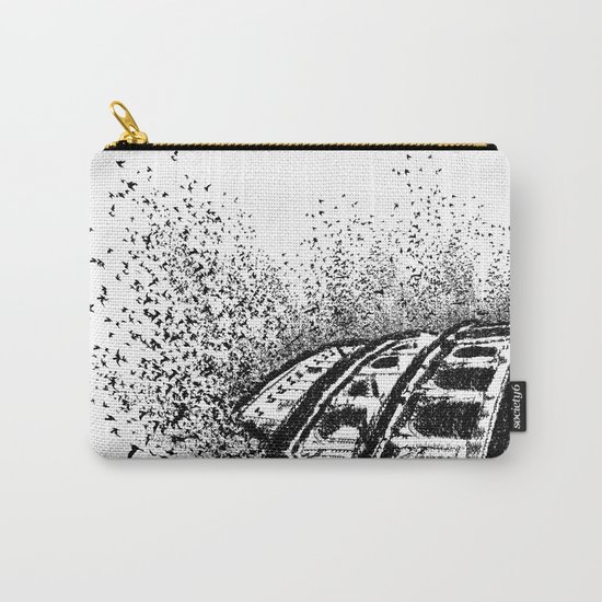 Bird House Carry-All Pouch