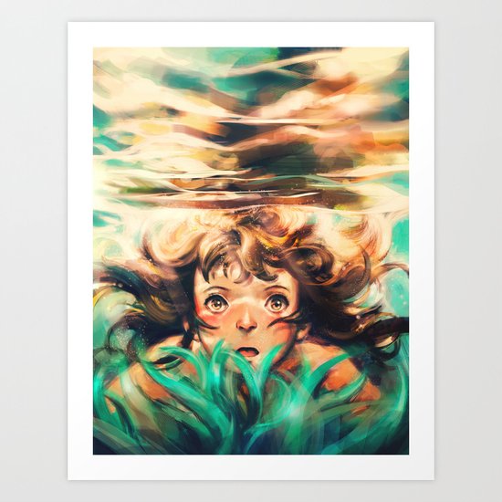The River Art Print