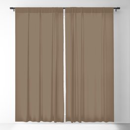 Salted Pretzel Brown Blackout Curtain