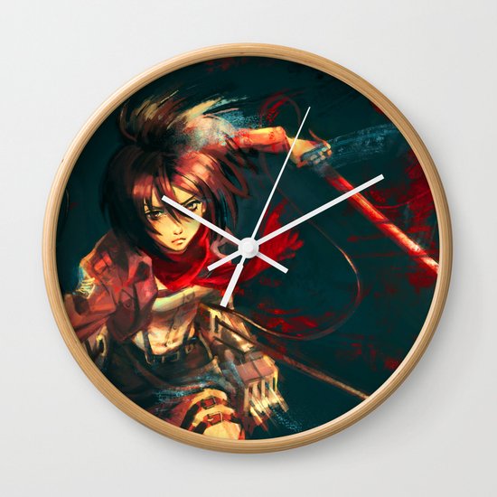 Worth a Hundred Soldiers Wall Clock