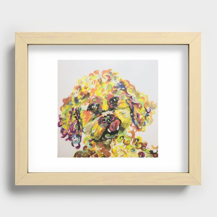 Gambit Dog Recessed Framed Print