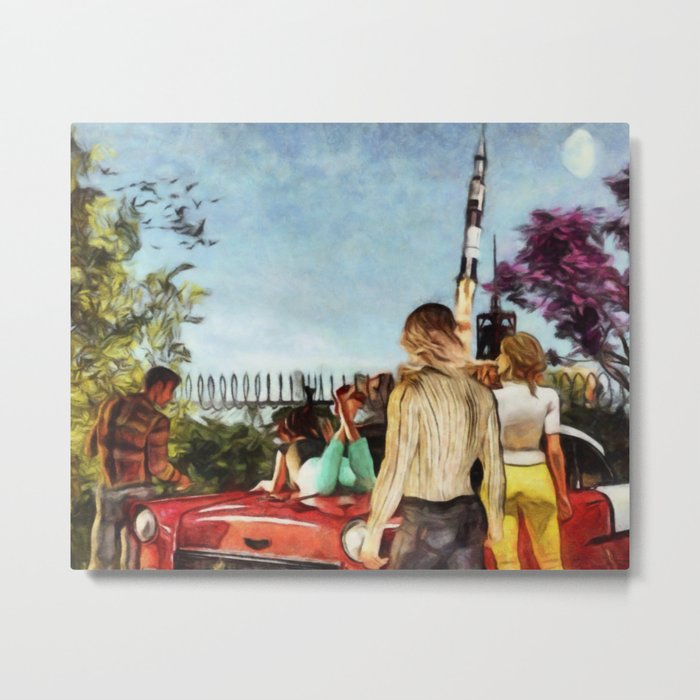 SUMMER OF '69 Apollo 11 Moon Mission Launch Metal Print
