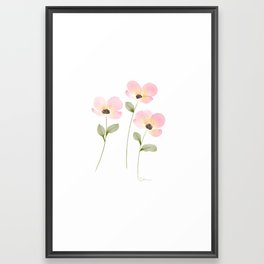 Spring flowers Framed Art Print