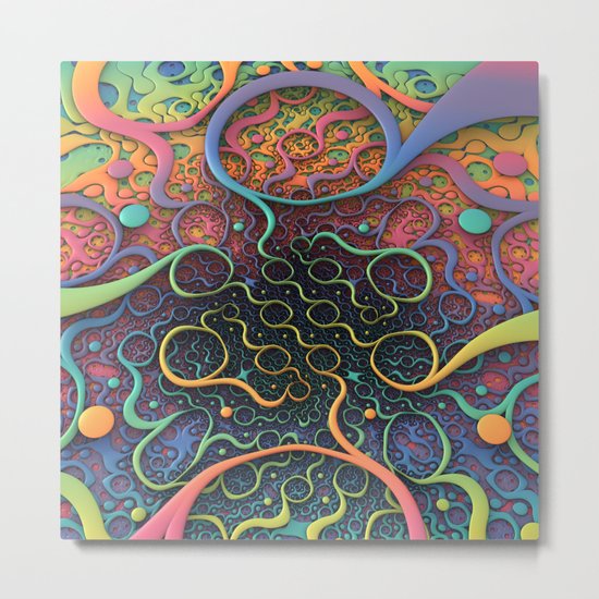 Creepy Crawlers Metal Print