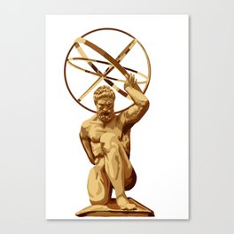 Atlas Canvas Print