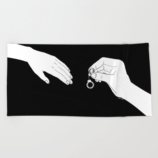 Marry Me Beach Towel