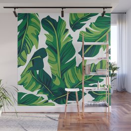 Green Palm Wall Mural