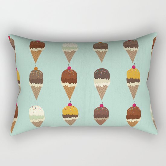 Ice cream Rectangular Pillow