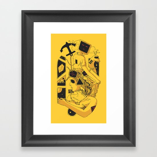 In Too Deep Framed Art Print