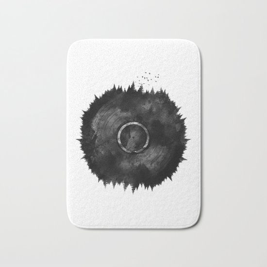 Forest Music Bath Mat