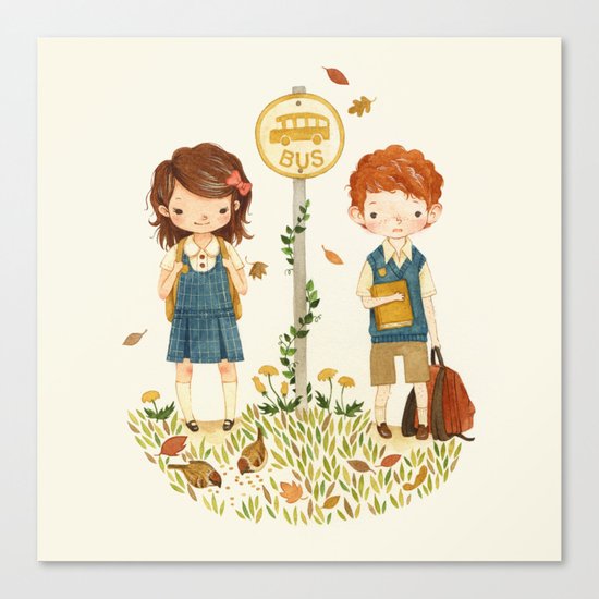 Back to School Canvas Print