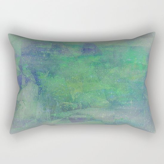 HANDPAINTED WATERCOLOR DREAMS Rectangular Pillow