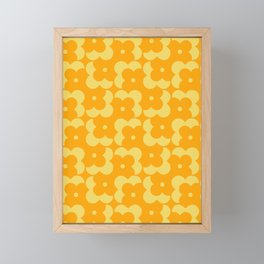 Sunray Puzzle de Fleurs  Framed Mini Art Print
