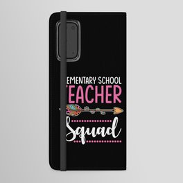 Elementary School Squad Teacher Women Group Android Wallet Case