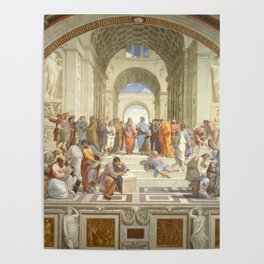Raphael - The School of Athens Poster