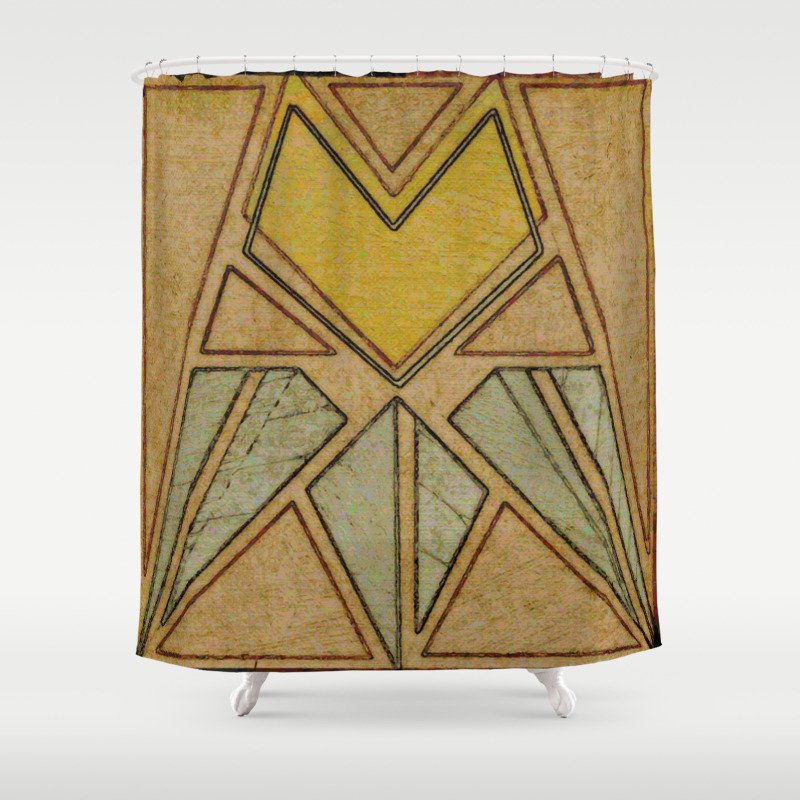 Arts Crafts Tulip Shower Curtain By Phxazsteve Society6