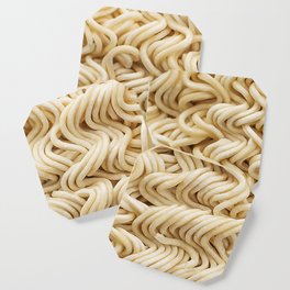 Instant Ramen Noodle Pattern Coaster
