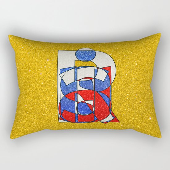 RUSSIA - Gold - Glitter Rectangular Pillow