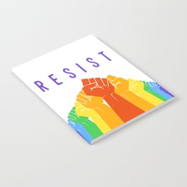 Resist (Pride) Notebook